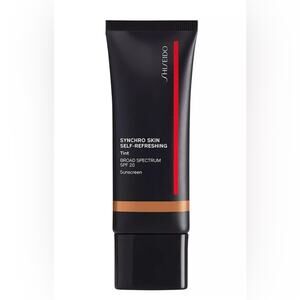Shiseido Synchro Skin Self Refreshing Skin Tint shade 415 Tan Kwanzaa